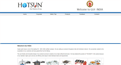 Desktop Screenshot of glhindia.com